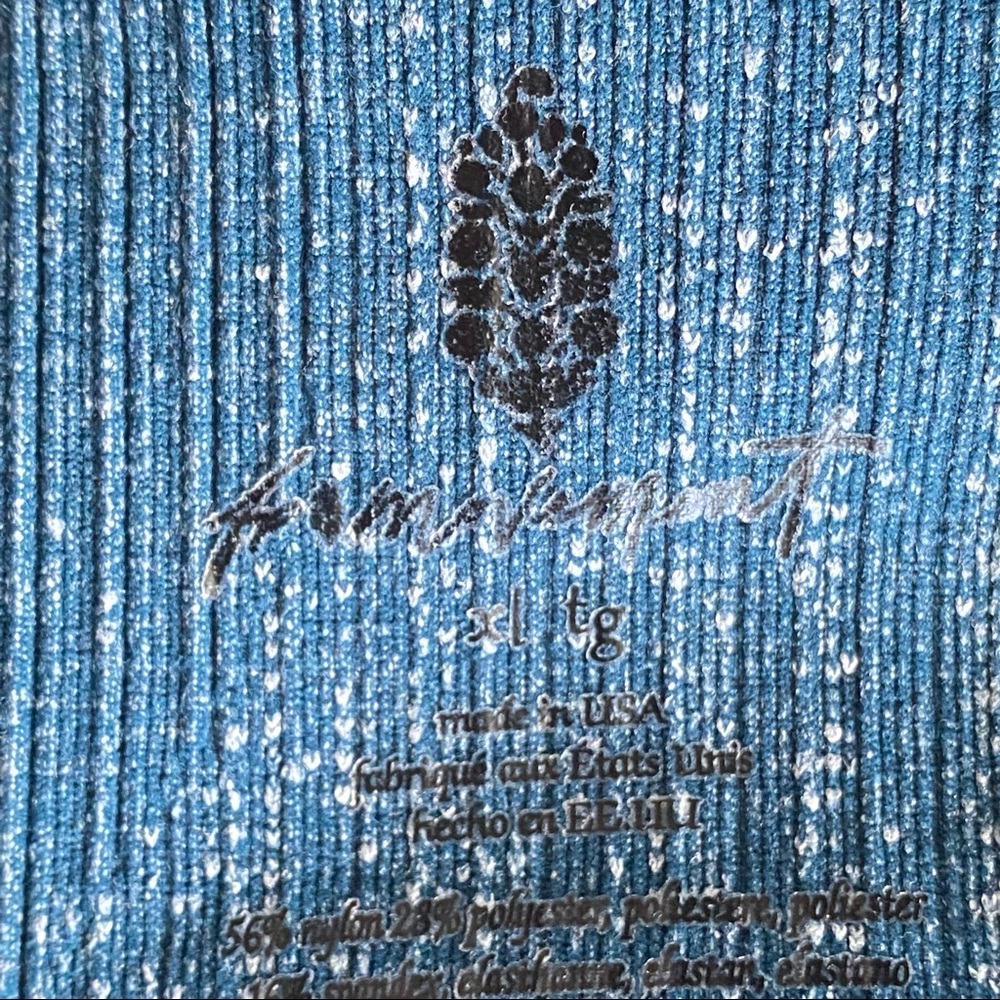 🚨LAST PAIR!🚨 NEW Free People Movement Good Karma Heathered Leggings - Picture 5 of 5